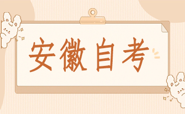 安徽省高等教育自學考試考生服務